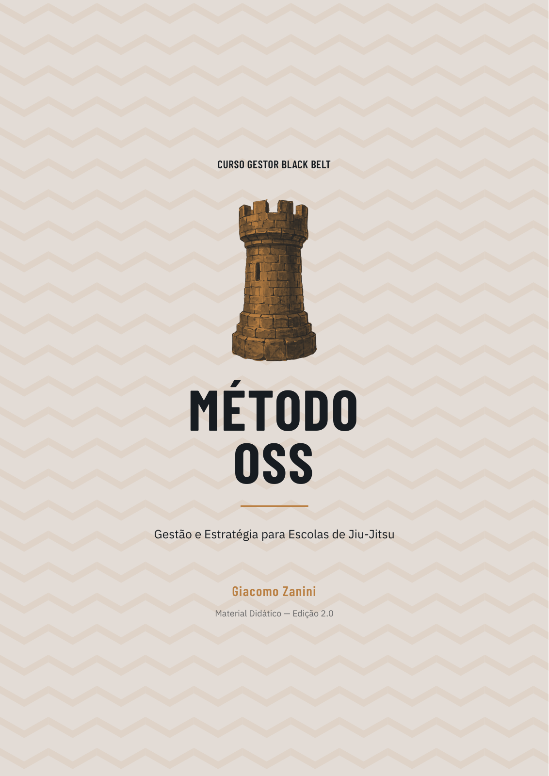 Capa do ebook Método OSS — Gestor Black Belt, Edição 2.0